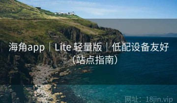 海角app|Lite 轻量版|低配设备友好(站点指南)